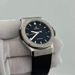 Pre Owned Hublot Classic Fusion 511.NX.1171.RX Automatic Black Titanium Men's Wristwatch 45 mm