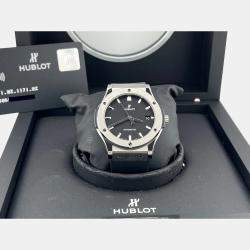 Pre Owned Hublot Classic Fusion 511.NX.1171.RX Automatic Black Titanium Men's Wristwatch 45 mm