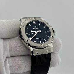 Pre Owned Hublot Classic Fusion 511.NX.1171.RX Automatic Black Titanium Men's Wristwatch 45 mm