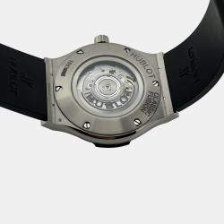 Pre Owned Hublot Classic Fusion 511.NX.1171.RX Automatic Black Titanium Men's Wristwatch 45 mm