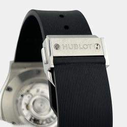 Pre Owned Hublot Classic Fusion 565.NX.1470.RX Automatic Black Titanium Unisex Wristwatch 38 mm