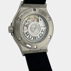 Pre Owned Hublot Classic Fusion 565.NX.1470.RX Automatic Black Titanium Unisex Wristwatch 38 mm