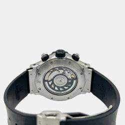 Pre Owned Hublot Super B Black Magic 1926.10 Automatic Black Dial Stainless Steel Men's Wristwatch 42 mm