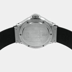 Pre Owned Hublot Classic MDM 1860.1 Automatic Stainless Steel Men's Wristwatch 38 mm