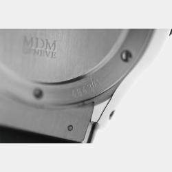 Pre Owned Hublot Classic MDM 1860.1 Automatic Stainless Steel Men's Wristwatch 38 mm