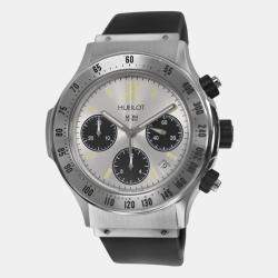 Pre Owned Hublot Super B 192.440.1 Automatic Stainless Steel Men's Wristwatch 42 mm