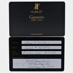 Pre Owned Hublot Super B 192.440.1 Automatic Stainless Steel Men's Wristwatch 42 mm