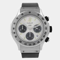 Pre Owned Hublot Super B 192.440.1 Automatic Stainless Steel Men's Wristwatch 42 mm