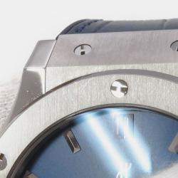 مملوكة مسبقًا Hublot Classic Fusion 542.NX.7170.LR Automatic Blue Titanium Men's Wristwatch 42 mm