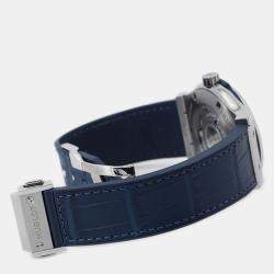 مملوكة مسبقًا Hublot Classic Fusion 542.NX.7170.LR Automatic Blue Titanium Men's Wristwatch 42 mm