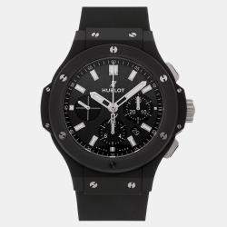Pre Owned Pre-Owned Hublot Big Bang Chronograph 301.CI.1770.RX Black Automatic Ceramic Men's Wristwatch 44 MM