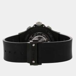 Pre Owned ساعة يد رجالية هوبلو بيغ بانغ كرونوغراف 301.CI.1770.RX سيراميك أوتوماتيكي أسود مستخدمة مسبقًا 44 مم