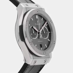 Pre Owned ساعة يد رجالية هوبلو كلاسيك فيوجن كرونوجراف 541.NX.7070.LR أوتوماتيكية 42 مم مستعملة