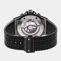 Pre Owned Hublot Big Bang 301.CX.130.RX Black Ceramic Automatic Men's Wristwatch 44mm
