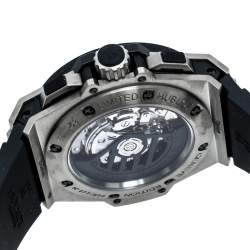 Hublot Black Zirconium Titanium King Power Foudroyante Limited Edition 715.ZX.1127.RX Men's Wristwatch 48 mm