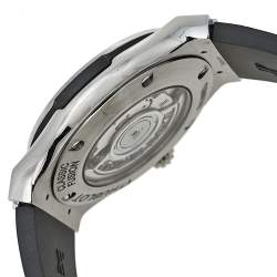 Pre Owned Hublot Black Titanium & Stainless Steel Classic Fusion 542.NX.1171.RX Men's Wristwach 42 mm