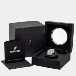 Hublot Blue Titanium Rubber Classic Fusion 541.NX.7170.LR Automatic Men's Wristwatch 42 mm