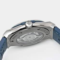 Hublot Blue Titanium Rubber Classic Fusion 541.NX.7170.LR Automatic Men's Wristwatch 42 mm