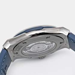 Hublot Blue Titanium Rubber Classic Fusion 541.NX.7170.LR Automatic Men's Wristwatch 42 mm