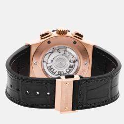 Hublot Grey 18k Rose Gold Classic Fusion 521.OX.7081.LR Automatic Men's Wristwatch 45 mm