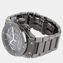 Hublot Black Ceramic Classic Fusion 525.CM.0170.RX Automatic Men's Wristwatch 45 mm