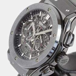 Hublot Black Ceramic Classic Fusion 525.CM.0170.RX Automatic Men's Wristwatch 45 mm