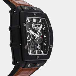 Hublot Skeleton Ceramic Big Bang 614.CI.1170.RX Manual Winding Men's Wristwatch 45 mm