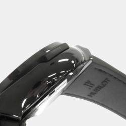 Pre Owned Hublot Black Ceramic Classic Fusion Automatic Men's Wristwatch 45 mm
