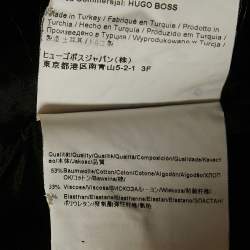 Hugo Hugo Boss Black Gabardine Single Breasted Blazer L