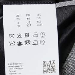 Hugo Boss Grey Wool Single-Breasted Suit L