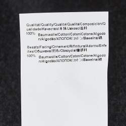 Pre Owned Hugo Boss Dark Grey Cotton Knit Regular Fit Polo Tshirt S