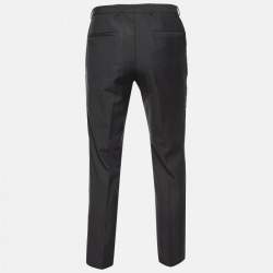 Hugo Boss Dark Grey Virgin Wool Pants M