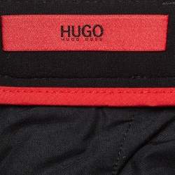 Hugo Boss Black Stretch Crepe Formal Trousers L