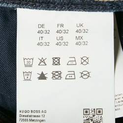 Hugo Boss Navy Blue Candiani Denim Jeans XXXL Waist 40"