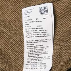 Hugo Boss Green Military Print Cotton Knit Hoodie & Cargo Jogger Set S