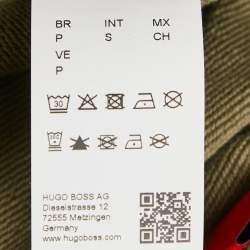Hugo Boss Olive Green Cotton Dayote Joggers S