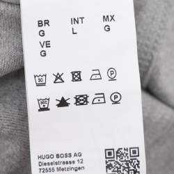 Hugo by Hugo Boss Grey Jersey Joggers L