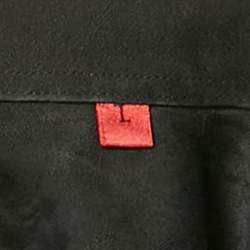 Hugo Boss Black Patterned Cotton Extra Slim Fit Shirt L