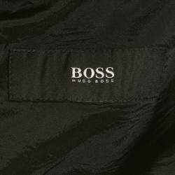 Hugo Boss Black Knit Button Front Tailored Blazer L