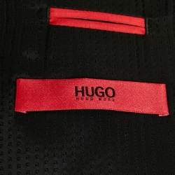 Pre Owned Hugo Boss Grey Pin Striped Wool Aeron1/Hamen1 Suit XL