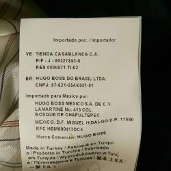 Pre Owned Hugo Boss Black Wool Single Breasted Suit XL