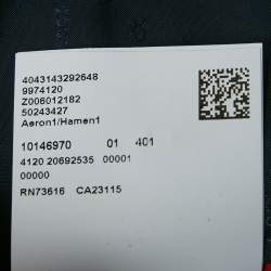 Pre Owned Hugo Boss Navy Blue Wool Single Breasted Aeron 1/ Hamen1 Suit XL