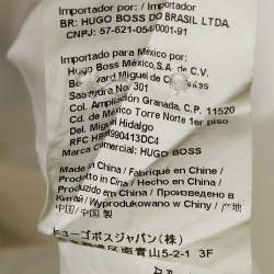 Pre Owned Hugo Boss White Cotton Extra Slim Fit Erondo Shirt XXL