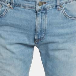 مملوكة مسبقًا بنطلون بوس باي هوغو بوس دينم أزرق ماين عادي مقاس كبير