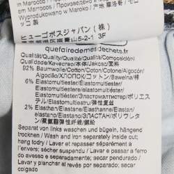 مملوكة مسبقًا Boss by Hugo Boss Dark Blue Denim Maine Regular Fit Jeans L