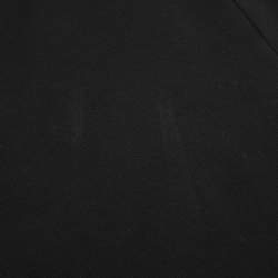 Pre Owned Hugo Boss Black Jersey Logo Embroidered Jogger Pants XL