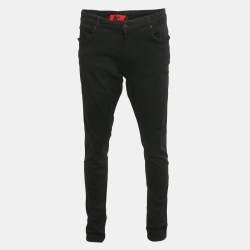 Pre Owned Hugo Boss Black Modal Stretch Fit Jeans XXL