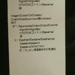 مملوكة مسبقًا بلوفر هوغو بوس أسود مطبوع قطن ديروس مقاس صغير