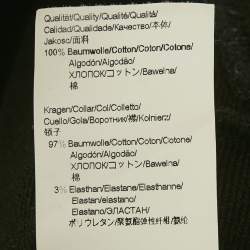 مملوكة مسبقًا بلوفر هوغو بوس أسود مطبوع قطن ديروس مقاس صغير