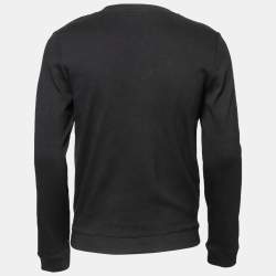 Hugo Boss Black Cotton Crewneck Sweatshirt M